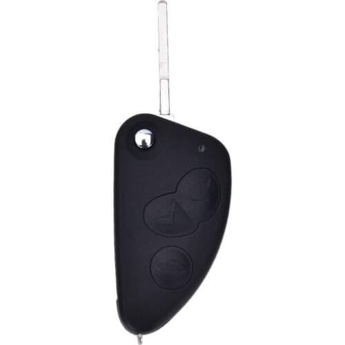 Car Replament Key Case Shell For Alfa Romeo New 1pc 3 Buttons Flip Remote 147 156 166 GT Ltd TS