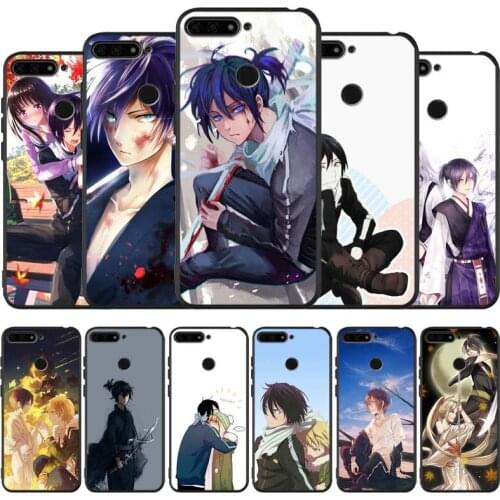 Noragami yato Anime black Silicone Phone Case For honor 30 20 Pro 8 8X 9 10 20 Lite Mate 10 20 30 Lite Pro cover