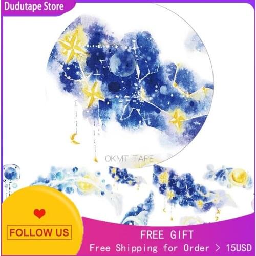 Washi Tape Last Night Star Sky Decoration Student Sticker
