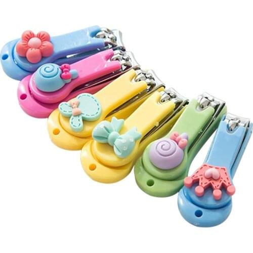 1Pcs Baby Special Nail Clipper Baby Safety Care Products Cute Infant Finger Trimmer Scissors Newborn Nail Care Nail Cutters New