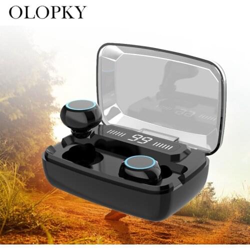 M11 TWS Wireless Headphones Bluetooth 5.0 In-ear Earphone Noise Reduction Touch Control HiFi IPX7 Waterproof Headset For Sports