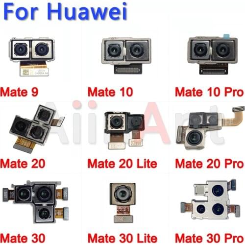 Original Back Rear Main Camera Flex Cable For Huawei Mate 8 9 10 20 20X 30 Lite Pro Plus 4G 5G Phone Parts