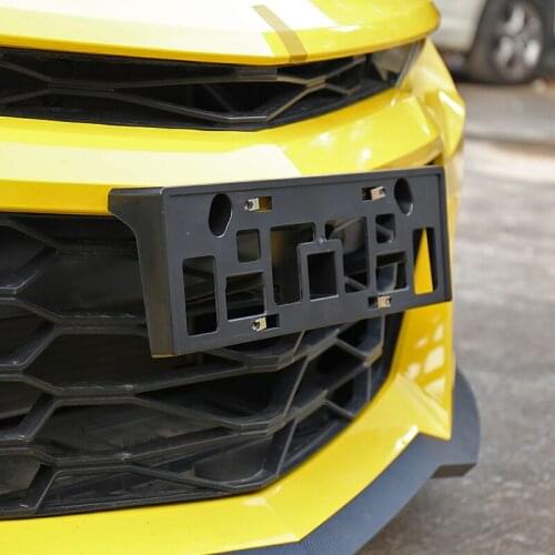 Suitable for Chevrolet 16-20 Camaro Special Holder, Front and Rear License Plate
