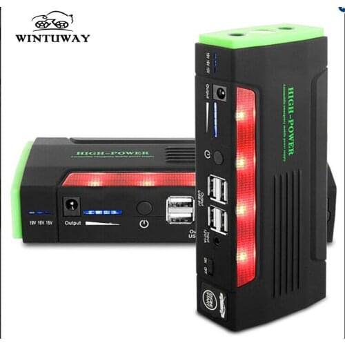 Super Power Car Jump Starter Power Bank 600A Portable Car Battery Booster Charger 12V Starting Device Petrol Diesel Car Starter