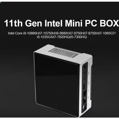 TOPTON Quality Micro Computer 11TH Gen Intel Mini PC i9 10880H i7 1165G7 2*DDR4 2*M.2 SSD Desktop PC Gamer Windows 10 Pro Linux