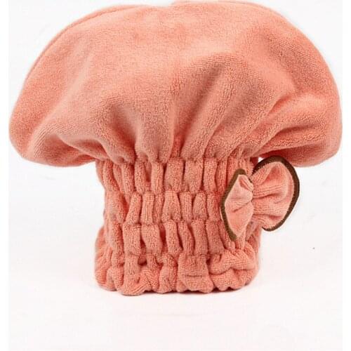 Yooap Adult shower cap Strong absorbent adult dry hair cap thickening hair quick dry towel shower cap hair steamer satin bonnet
