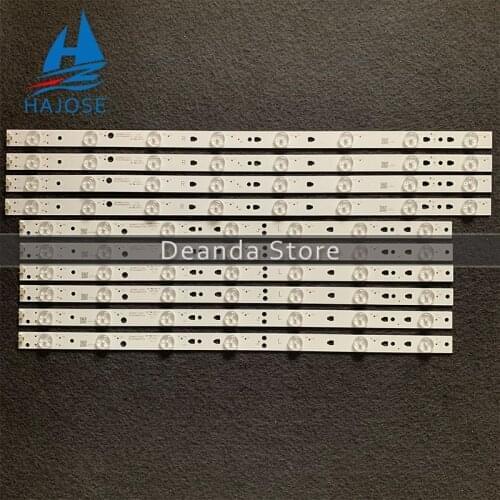 10pcs/set LED Backlight strip for JVC LT-48C540 LSC480HJ01-8 LE48F3000W LED48U3300 LE48M33S D48MF7000 LED48D7 LED48D8-ZC14-01