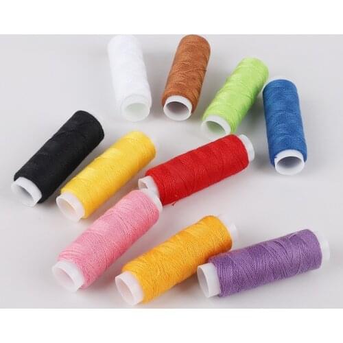 160 Yards 10pcs/set Sewing Thread Machine embroidery thread Spool home supplies