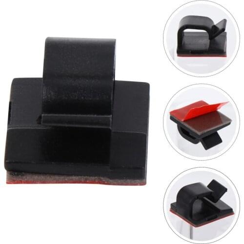 30pcs Cable Clips Adhesive Cable Organizer Cord Holder Cable Wire Management