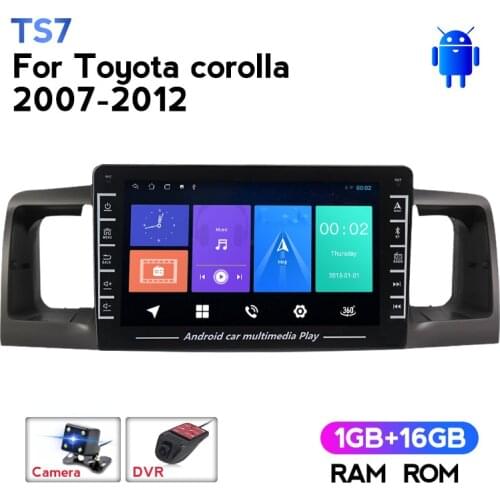 Android 2 din Car radio Head Unit Multimedia player For TOYOTA Corolla E120 2007 2010 2011 2012 BYD F3 navigation stereo