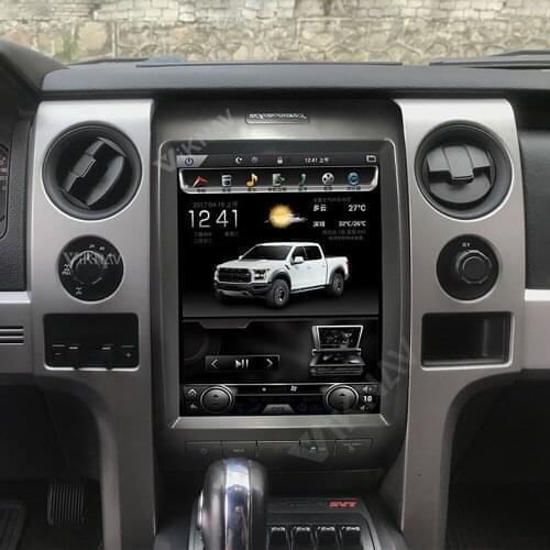 Car radio for ford f150 2011 2012 2013 android auto video players gps navigation vertical screen multimedia player