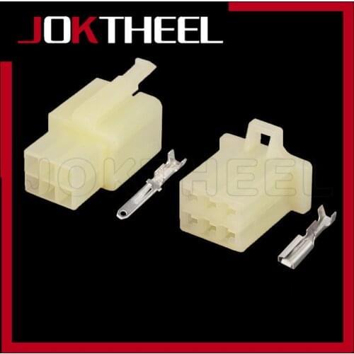 5/10/20 sets 6 pin sumitomo 2.8mm Series auto electric wire harness male female connector 6030-6991 6040-6111 motorcycle plug