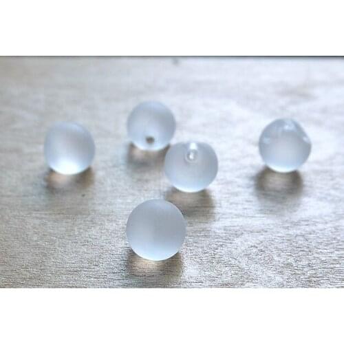 Free shipping 50pcs/lot 12.5mm white frosted shirts button cashmere cardigan spherical buttons small button