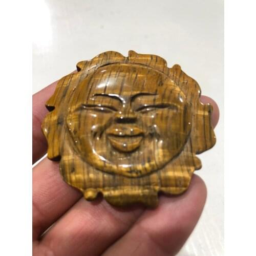 Beautiful natural sun tiger eye stone as a gift