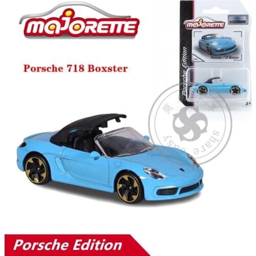 Majorette 1/64 Limited Edition Cars Porsche 718 Boxster Hot Pop Kids Toys Motor Vehicle Diecast Metal Model MJ212053057