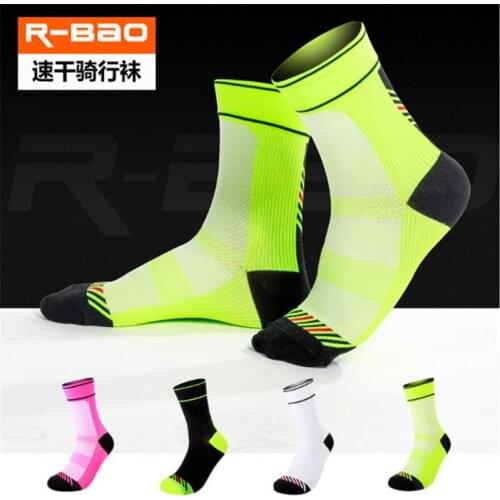 Professional Cycling Socks (3 Pairs/lot) R-BAO/RB7801 Nylon Men Women Sports Socks Outdoor Hiking Socks
