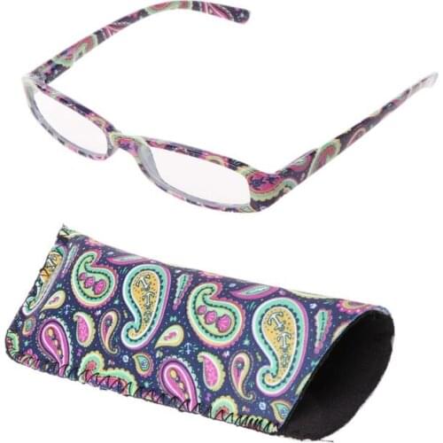 Vintage Women Unisex Reading Glasses Eyeglasses Presbyopia Readers Rectangular Frame Clear Lens +1.0 To +4.0