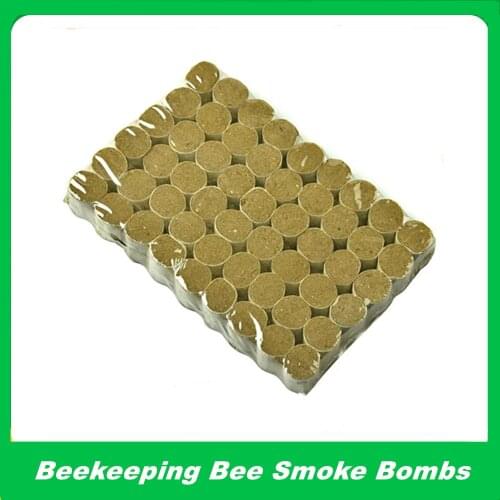 54Pcs/set Bee Smoke Bomb Made Of The Herbs No Harm To Bees Special For Bee Smoker Beekeeping Equipment Beekeeping Tool