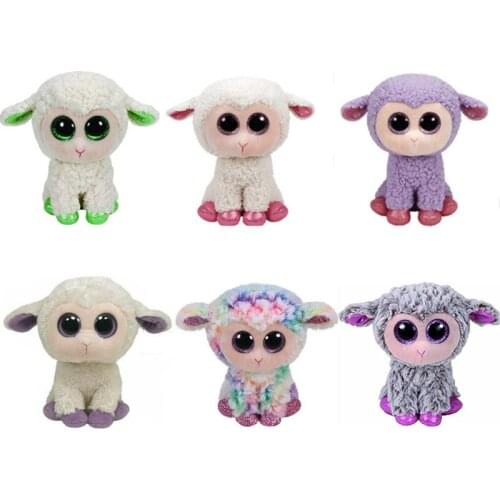 New Big Eyed Sheep Plush Kids Stuffed Animals Toys For Children Gifts 15CM/25CM