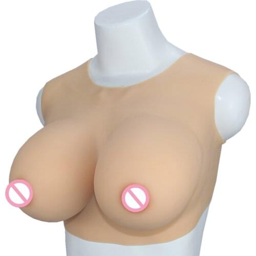 RAOPIN Realistic Fake Boobs Crossdressing Silicone Breast Form Tits Breast Plate For Transgender Shemale Male To Female Cosplay
