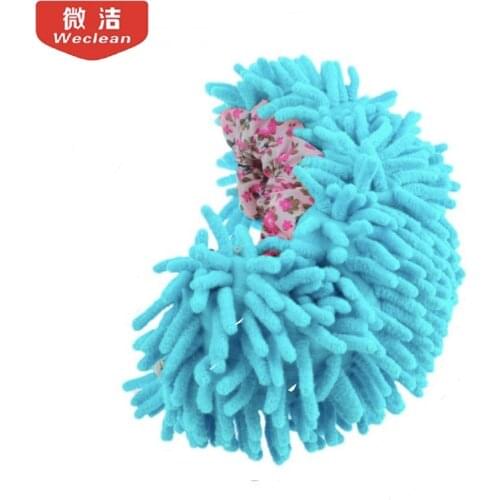 The detachable cleaning shoes chenille slipper shoes wiping the floor lazy Li Xiaolu with mopping shoe cover