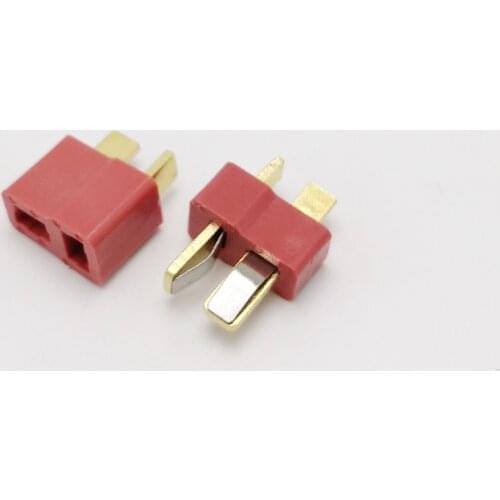 T type Plug socket Bullet Connector Plug For RC LiPo Battery Output connector 10pcs/lot