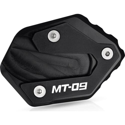 Motorcycle Foot Enlarger Foot Side Stand Extension support For Yamaha MT-09 Tracer MT09 2014 2015 2016 2017 2018 2019 2020 2021