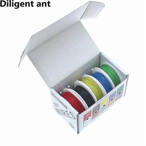 DIY high-quality fluorine plastic ultra-fine electronic wire with high temperature resistance 200° cold resistance -80