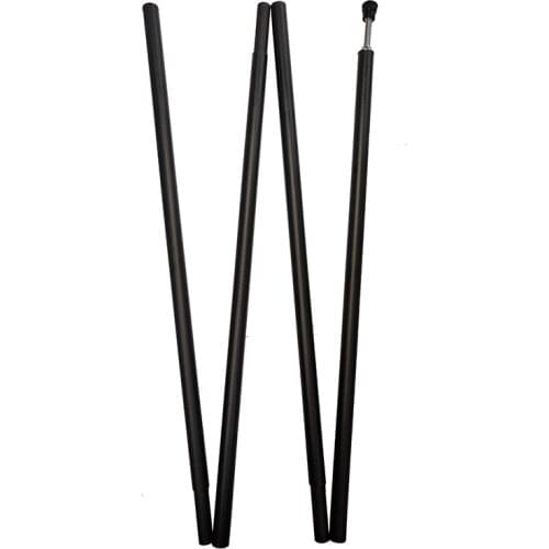 168g 181cm Length Ultralight Foldable Carbon Fiber Camping Tent Pole