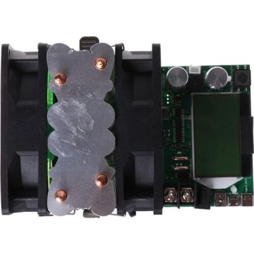 180W Electronic Load Tester USB Adjustable Testing Module Power Meter 875F