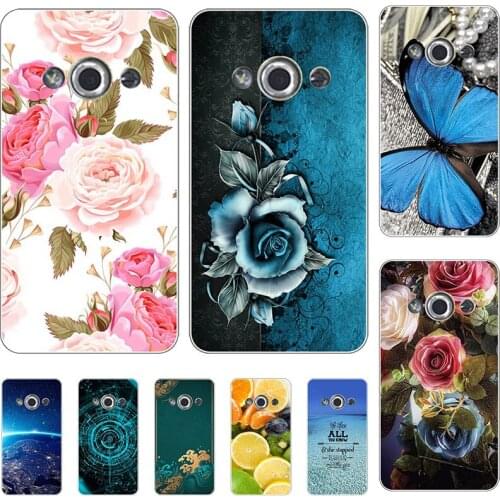 Fashion Flower Case For Samsung Galaxy Xcover 3 G388F G389F 4.5" Cover Soft Silicone Cat Printing Capa Back Coque