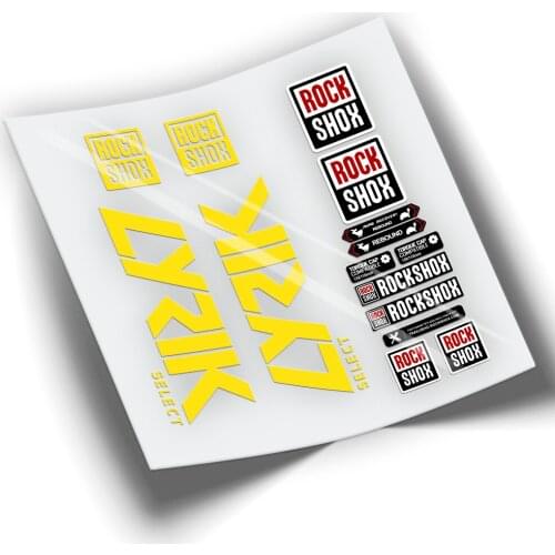 Stickers bike Fork ROCKSHOX LYRIK SELECT 2021 vinyl WP367
