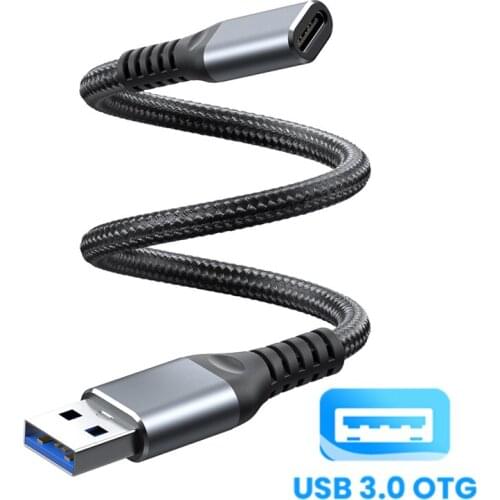 2021 New USB C To USB OTG Cable Adapter USB Type C Male To USB 3.0 2.0 Female For Macbook Pro Samsung S20 USB C OTG Adapter