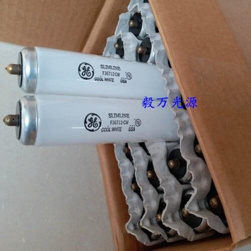 Original GE lighting F36T12/CW unicorner tube 30W CPC centered cold light source tube