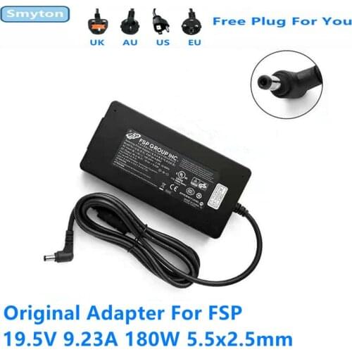 New Genuine FSP FSP180-AJBN3 180W 19.5V 9.23A 5.5 x 2.5mm Laptop Charger For ELUKTRONICS MAG-15 EG-LP5-BK XNE15E19 Power Supply