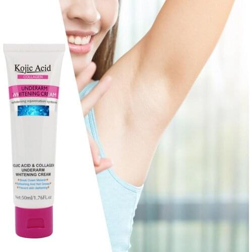 50ml Underarm Private Part Nippl Whitening Cream Fast Absorption Milk Extract Synthetic Anti Freckle Lightening Cream for Beauty