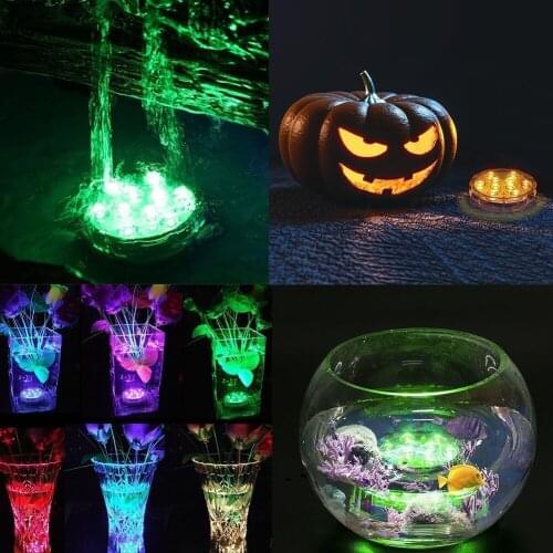 Pool Floating Light 13LED Waterproof Underwater Lamp Pond Colorful Night Light Bath Toy for Outdoor Garden Swimming