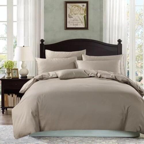 100% Egyptian Cotton 600 TC Beige Pink Red colors Queen King size Duvet cover 220x240 cm or 230x250cm 1 Piece customize