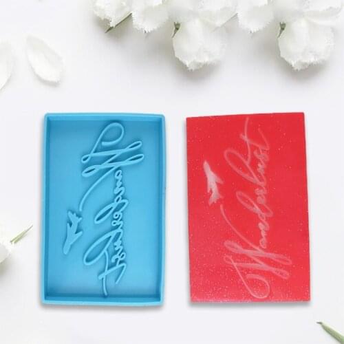 Resin Boarding Pass Mold Resin Casting Molding Silicone Molds Tools for DIY Craft Making Jewelry Making Casting