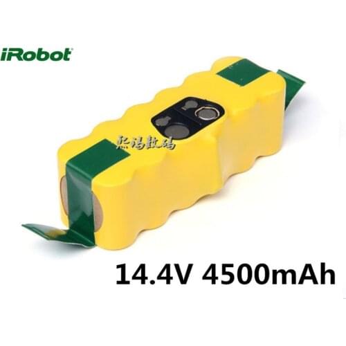 Vacuum cleaner accessories 14.4V 4500mah NI-MH Battery for iRobot Roomba 530 535 510 550 560 570 562 572 610 760 770 780 790