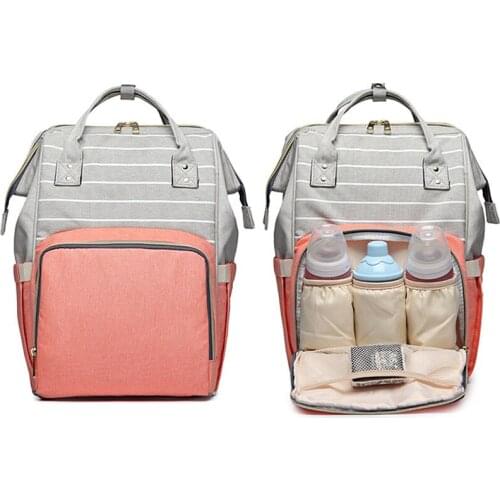 Diaper Backpack Bag Mummy Large Capacity School Bag Mom Baby Multifunctional Waterproof Outdoor Travel Diaper Bag Baby Care Bag