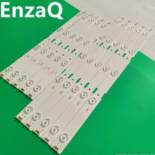 10pcs/set LED Backlight Strip For Samsung GRUNDIG 43VLE6629BR 43VLE6524BL 43GFB6627 2015ARC430_3228 IC-B-HWCR43D641L HWCR43D641R