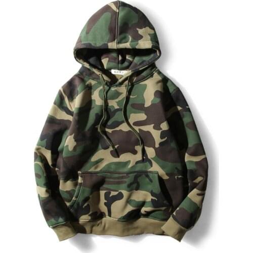 Autumn And Winter Camouflage Sweatshirts Men And Women Couple Harajuku Oversize Hoodie Women Casual Pullover hoodie