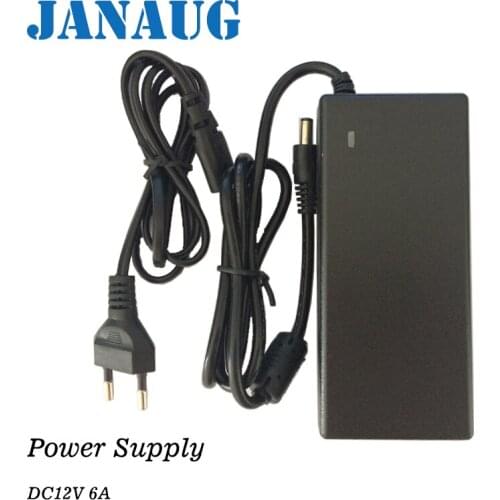 Lighting Transformers DC 12 Volt 2A, 3A, 5A, 6A power adapter 24W, 36W, 60W, 72W power supply for DC12V LED Lights, CCTV Cameras