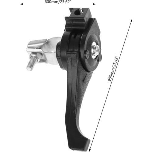 Universal Lawn Mower Throttle Lever With Screw Fit For 23-27mm Handlebar Trimmer Q84D