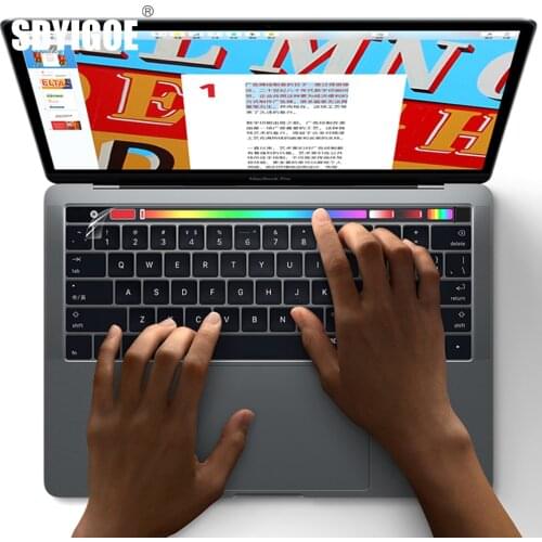 Touchbar Protective Film 2020 Sticker For New Macbook Pro 13.3 15 16 inch Touch Bar M1 A2338 A2289 A2141 A1990 A1707 A1706