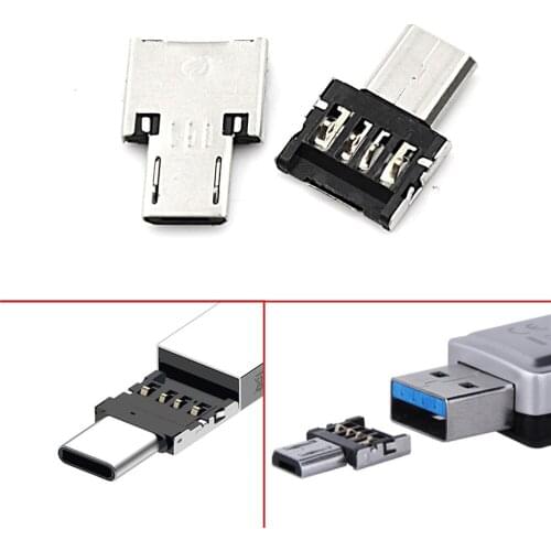 Micro USB Male To USB Female OTG Adapter Converter For Android Tablet Phone For Xiaomi For HTC For Samsung 3pcs/lot