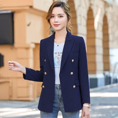 AidenRoy Women's Double-breasted Blazers