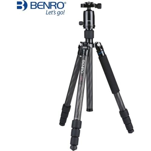 Benro C2282TV2 Tripod Carbon Fiber Tripods Flexible Monopod For Camera With V2 Ball Head Max Loading 18kg DHL Free Shipping