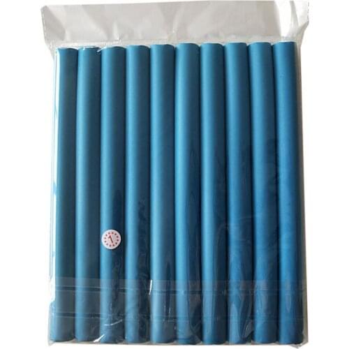 10PCS Soft Hair Curler Roller Curl Hair Bendy Rollers DIY Magic Hair Curlers Tool Styling Rollers Pearl Cotton Hair Curling